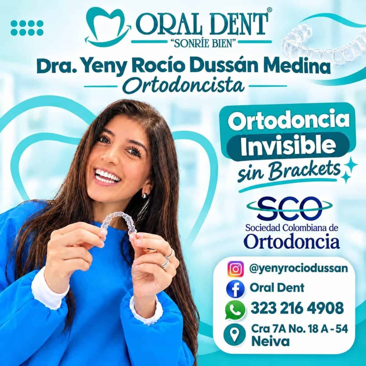 Ortodoncia invisible sin brackets con Dra. Yeny Rocio Dussán Medina en Huila TV.