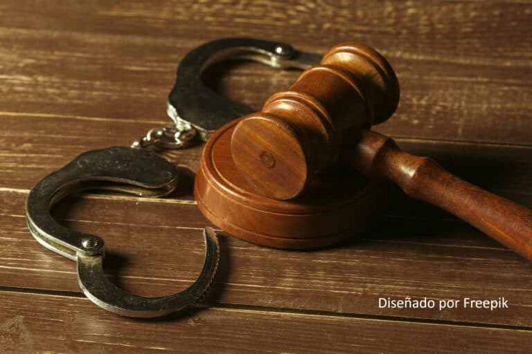 134 - Foto detención y justicia - Diseñada por Freepik