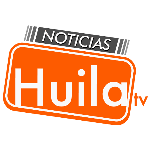 Logo de Huila TV Noticias, canal de noticias de Huila, Colombia, con fondo negro y texto en naranja y blanco.